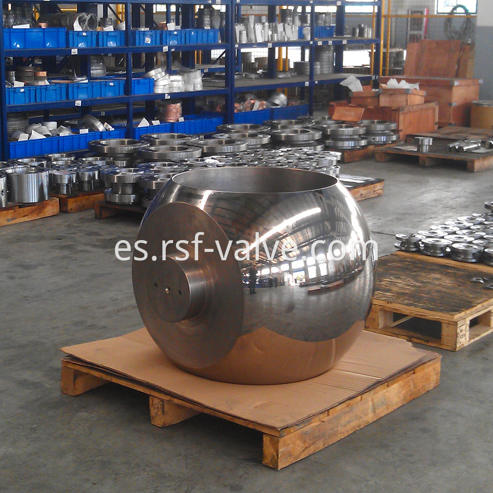 Forged Trunnion Mounted Ball Finish Lapping